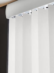 White Fiskar Made to Measure Vertical Blinds - Image 4 of 8