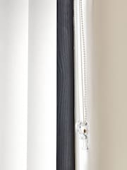 White Fiskar Made to Measure Vertical Blinds - Image 5 of 8