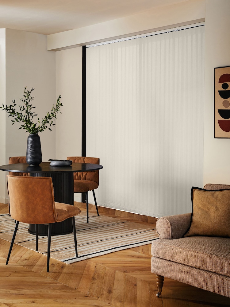 Cream Isin Made to Measure Vertical Blinds - Image 2 of 8