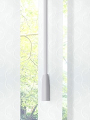 White Aver Made to Measure Vertical Blinds - Image 6 of 8