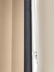 Cream Fiskar Made to Measure Vertical Blinds - Image 5 of 8