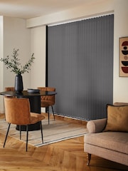 Grey Fiskar Made to Measure Vertical Blinds - Image 2 of 8