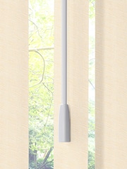 Cream Vodnar Made to Measure Vertical Blinds - Image 6 of 8