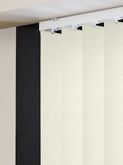 Cream Amori Made to Measure Vertical Blinds - Image 3 of 8