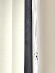 Cream Amori Made to Measure Vertical Blinds - Image 5 of 8