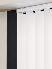 White Kassite Made to Measure Vertical Blinds - Image 3 of 8