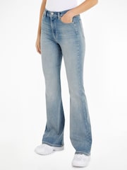 Tommy Jeans Blue Sylvia High Skinny Jeans - Image 1 of 6