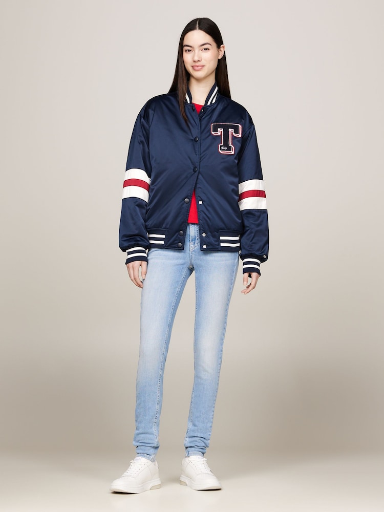 Tommy Jeans Blue Nora Skinny Jeans - Image 1 of 4