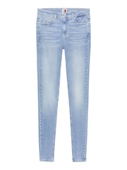 Tommy Jeans Blue Nora Skinny Jeans - Image 3 of 4
