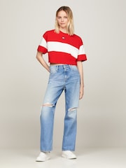 Tommy Jeans Badge 100% Cotton T-Shirt - Imagen 4 de 4