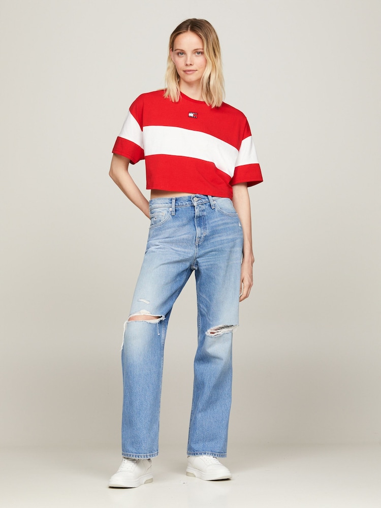 Tommy Jeans Badge 100% Cotton T-Shirt - Imagen 4 de 4