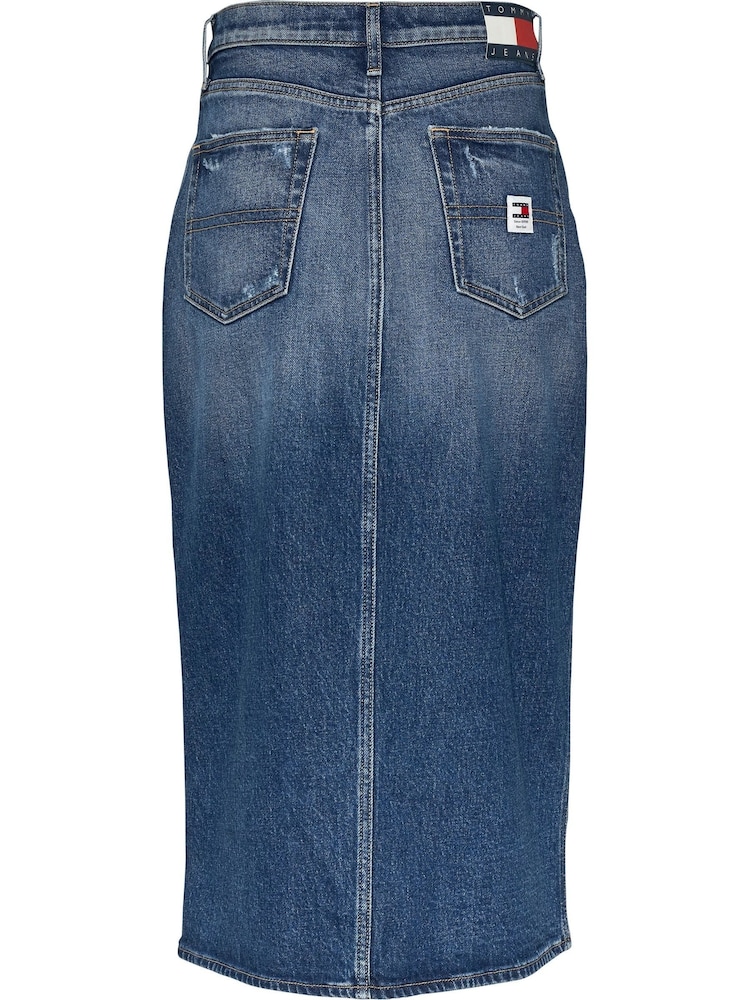Tommy Jeans Claire High-Rise Midi Skirt - Bild 2 von 3 Tommy Jeans Claire High-Rise Midi Skirt - Bild 2 von 3