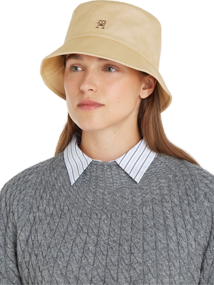 Tommy Hilfiger Rain Bucket 100% Cotton Hat - صورة 1 من 3