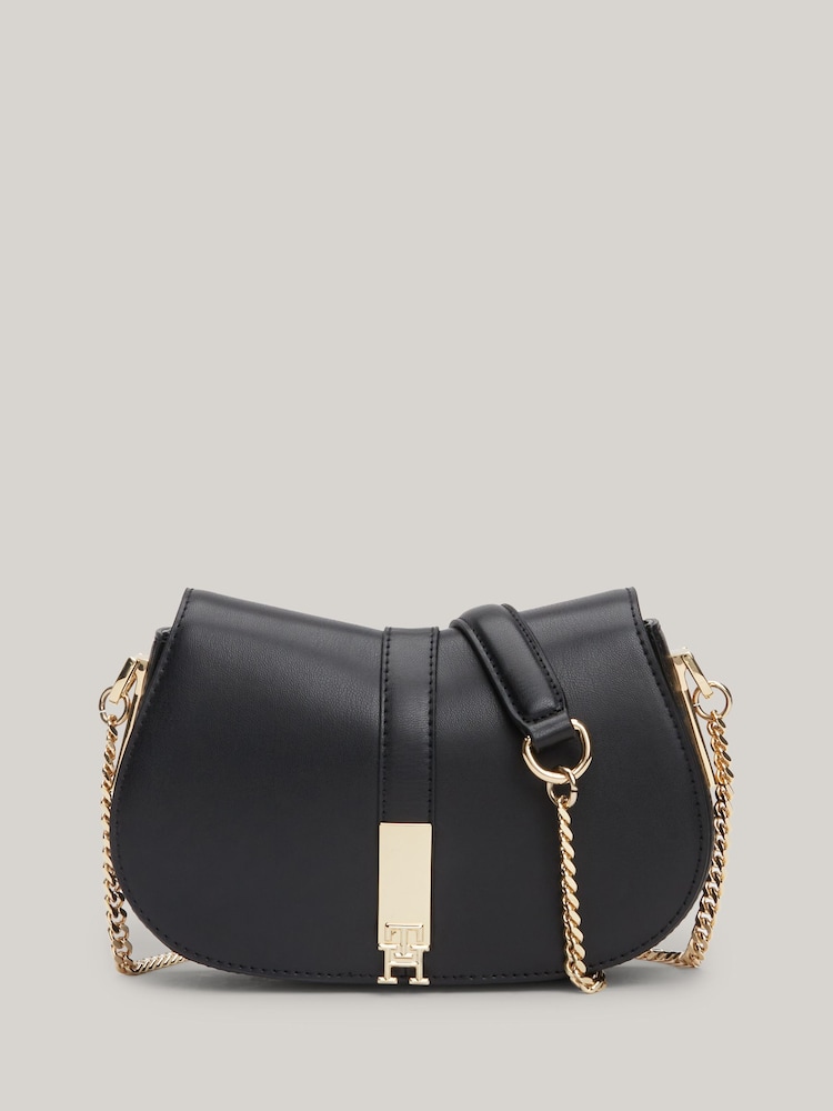 Tommy Hilfiger Black Heritage Crossover Bag - Image 1 of 5