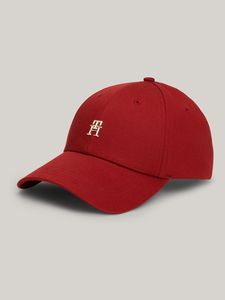 Tommy Hilfiger Red Distinct Cap - Image 1 of 4