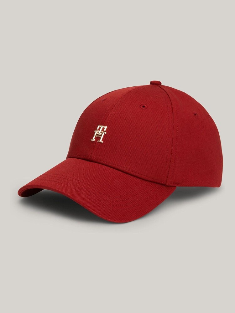 Tommy Hilfiger Red Distinct Cap - Image 1 of 4 Tommy Hilfiger Red Distinct Cap - Image 1 of 4