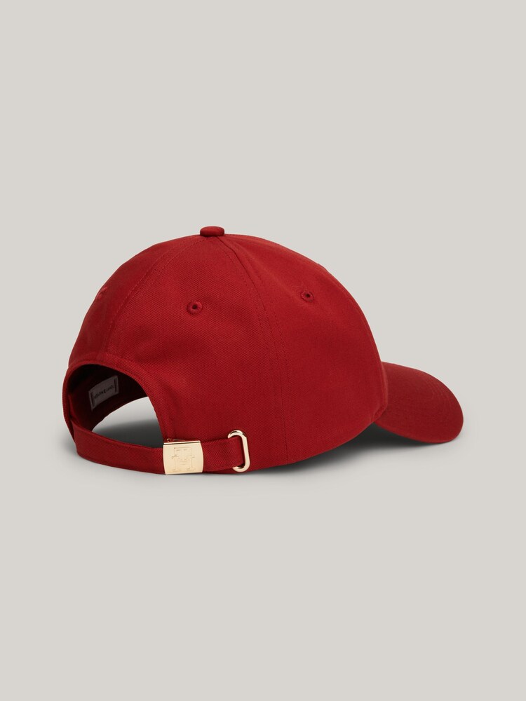 Tommy Hilfiger Red Distinct Cap - Image 2 of 4 Tommy Hilfiger Red Distinct Cap - Image 2 of 4