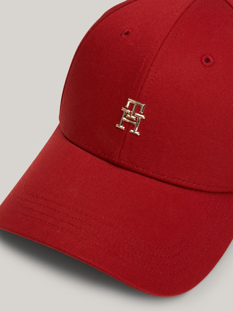 Tommy Hilfiger Red Distinct Cap - Image 4 of 4 Tommy Hilfiger Red Distinct Cap - Image 4 of 4