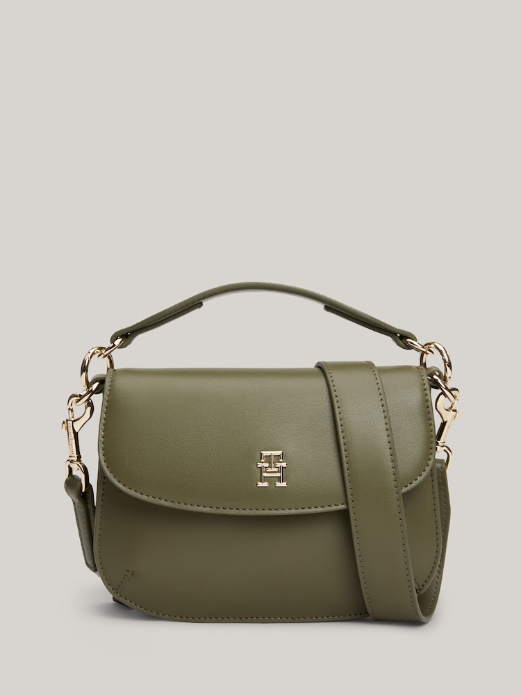 Tommy Hilfiger Green Chic Cross-Over Bag - Image 1 of 7