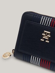 Tommy Hilfiger Blue Medium Distinct Zip Around Wallet - Image 6 of 6