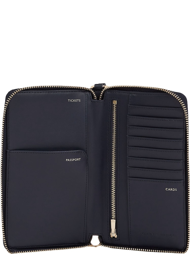 Tommy Hilfiger Blue Distinct Travel Wallet - Image 4 of 4