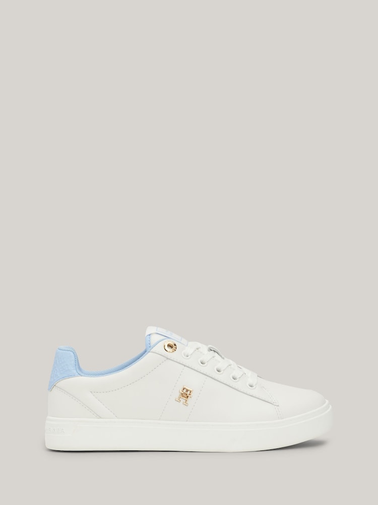Alb Chrome - Pantofi de sport Tommy Hilfiger Elevated Esențiale - Imaginea 1 din 7