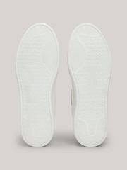 Tommy Hilfiger White Lux Hardware Court Trainers - Image 5 of 6
