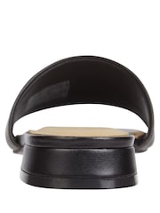 Tommy Hilfiger Black Flat Sandals - Image 4 of 5