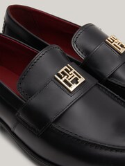 črna - Tommy Hilfiger Leather Classic Loafers - Slika 6 iz 8