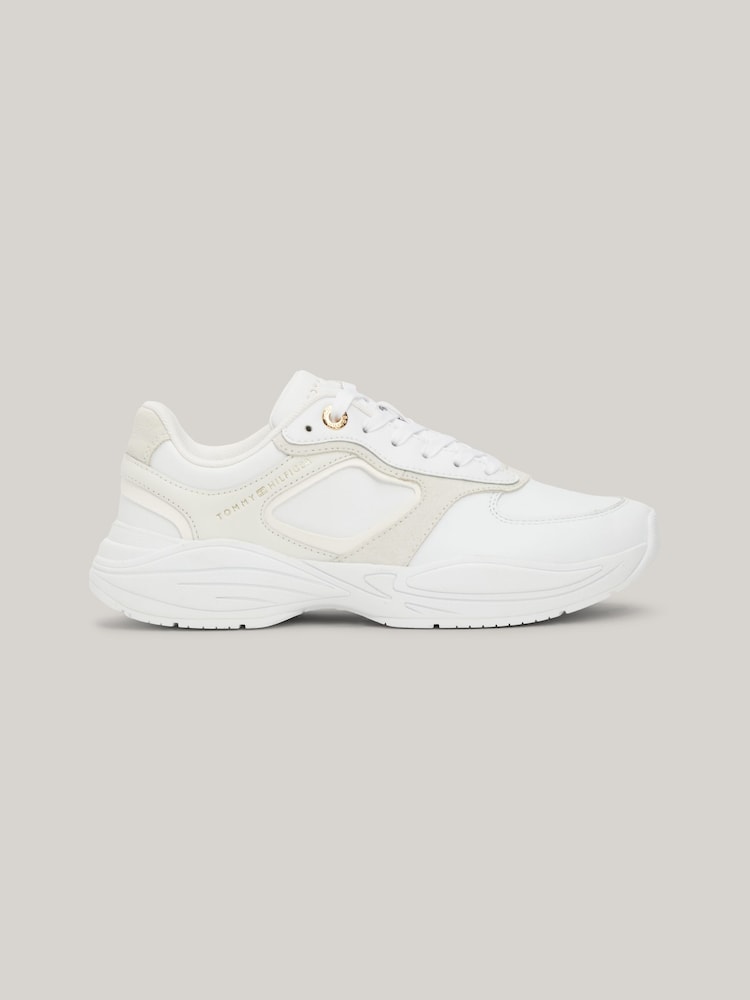 Tommy Hilfiger White Chunky Runner Trainers - Image 1 of 7