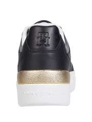 Tommy Hilfiger Black Lux Hardware Court Trainers - Image 5 of 5