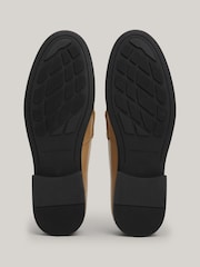 rjava - Tommy Hilfiger Leather Classic Loafers - Slika 6 iz 7