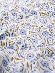 Seasalt Cornwall Blue Petite April Short Sleeve Dress - Image 6 of 6