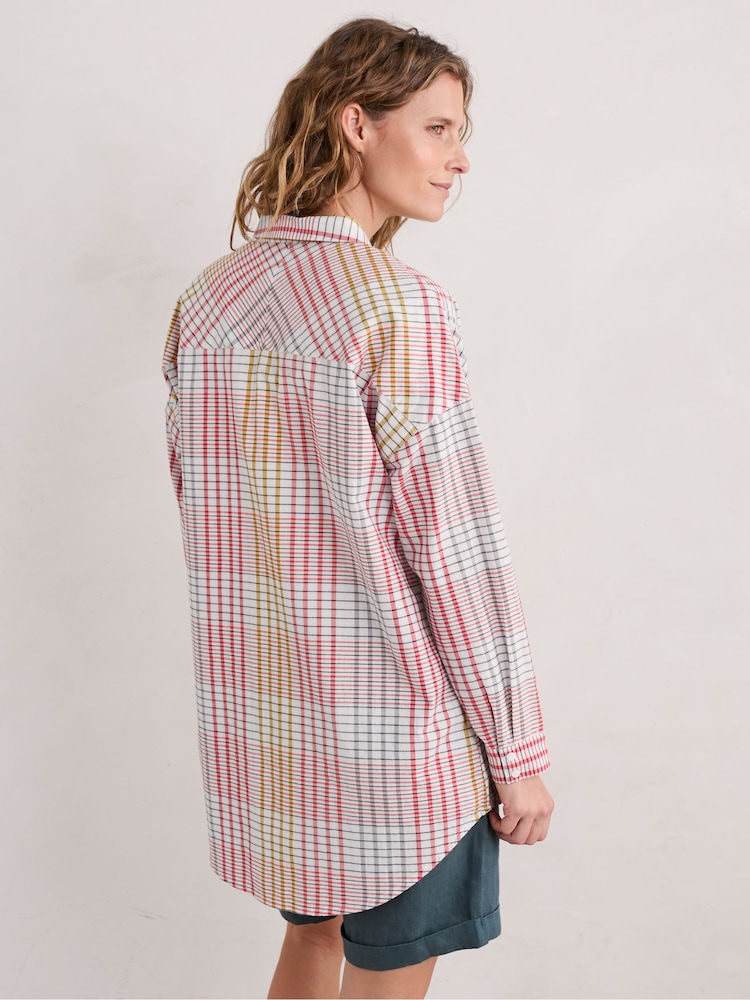 Seasalt Cornwall Multi Multi Rising Cotton Shirt - Image 2 of 5