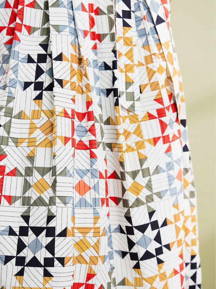 Seasalt Cornwall Yellow Tall Line Strokes Short Sleeve Dress - Image 7 of 7 Seasalt Cornwall Yellow Tall Line Strokes Short Sleeve Dress - Image 7 of 7
