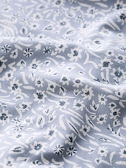 Seasalt Cornwall Grey Petite Wild Bouquet Jersey Midi Dress - Image 6 of 6