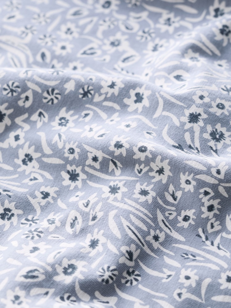Seasalt Cornwall Grey Petite Wild Bouquet Jersey Midi Dress - Image 6 of 6