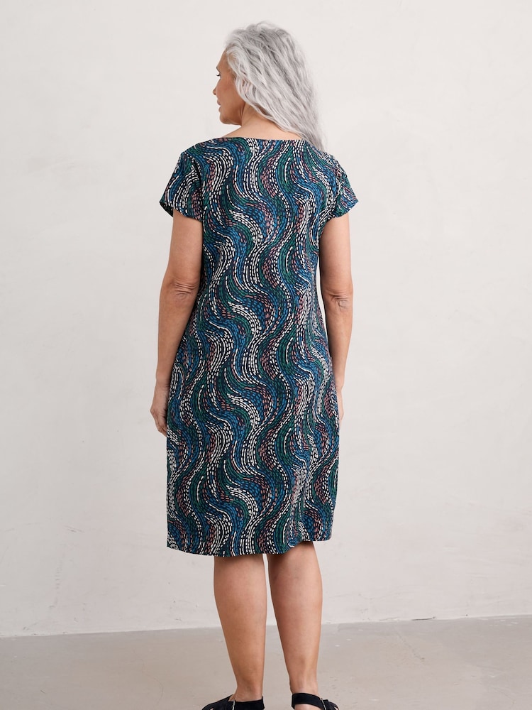 Seasalt Cornwall Green Petite Charlotte Dress - Image 2 of 4