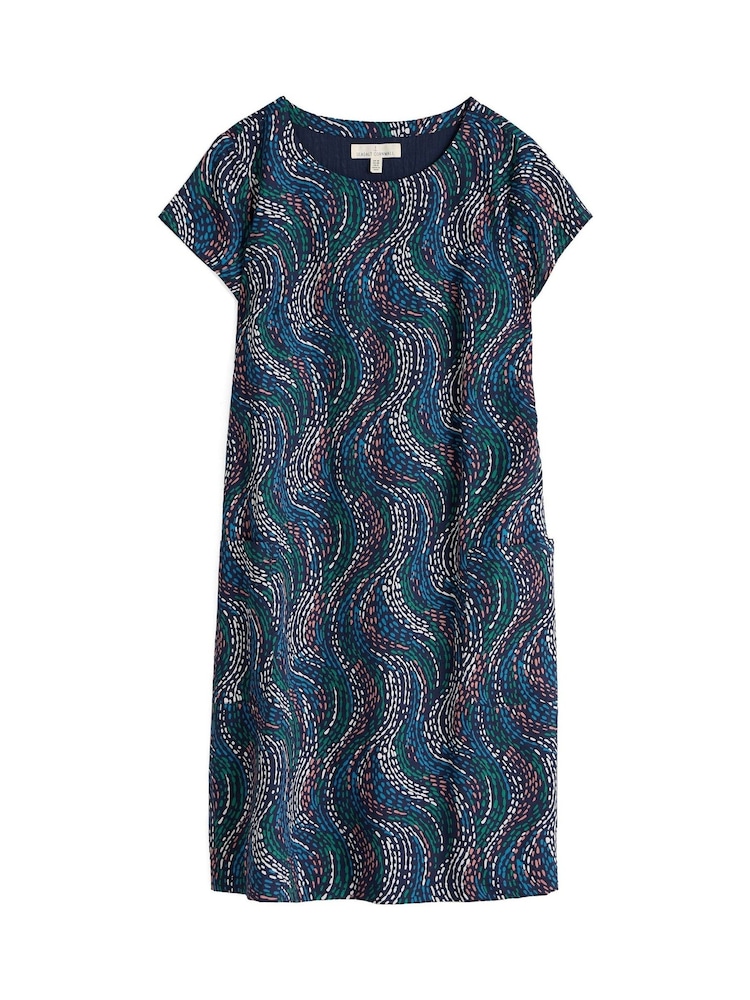 Seasalt Cornwall Green Petite Charlotte Dress - Image 4 of 4