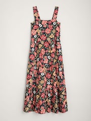 Seasalt Cornwall Black Multi Deep Water Tiered Dress - Image 5 of 6