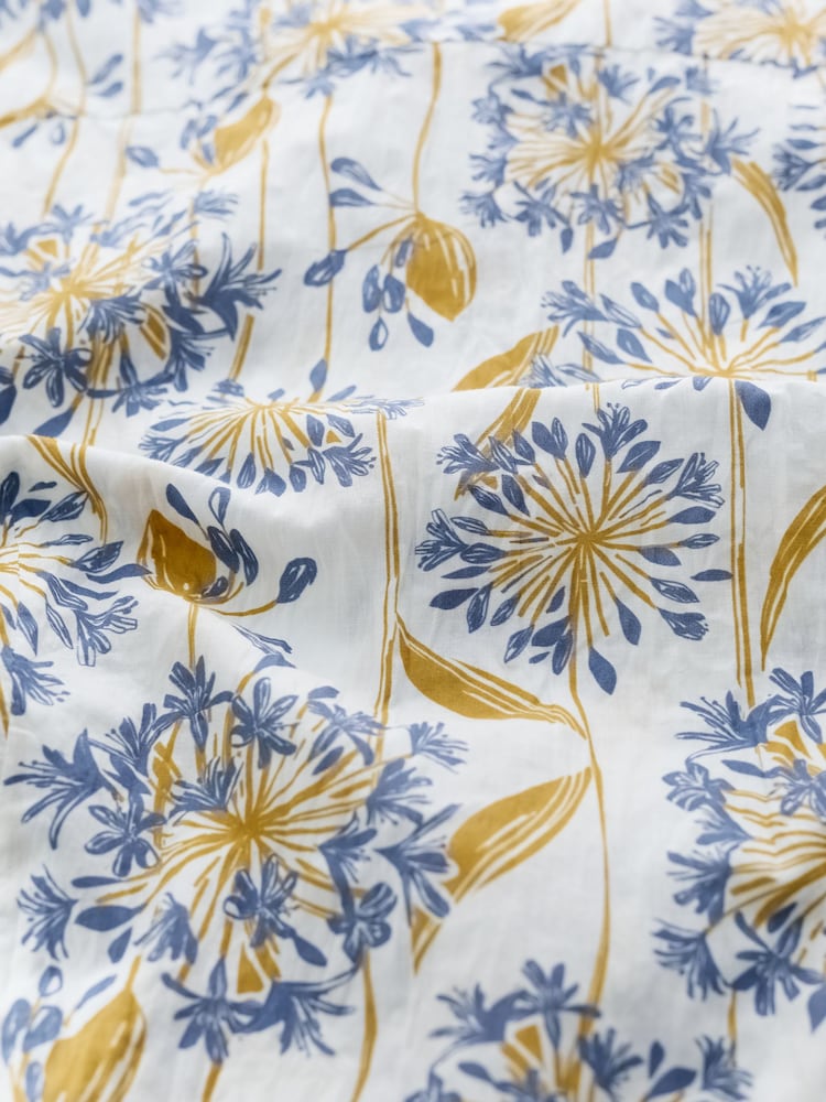Seasalt Cornwall Blue Larissa Organic Cotton Shirt - Image 6 of 6