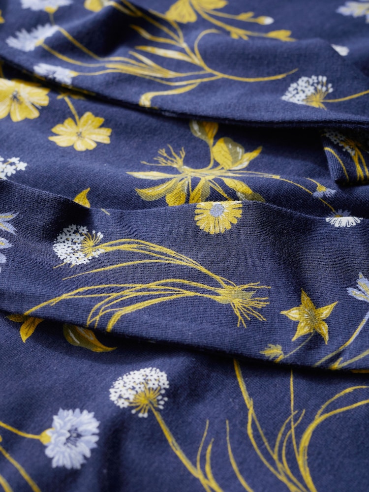 Seasalt Cornwall Blue Silene Sleeveless Jersey Dress - Image 6 of 6
