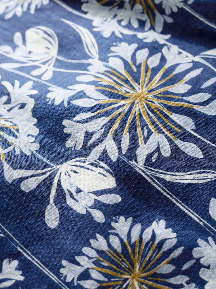 Seasalt Cornwall Blue Treen Cove Linen Jumpsuit - Image 5 of 5 Seasalt Cornwall Blue Treen Cove Linen Jumpsuit - Image 5 of 5