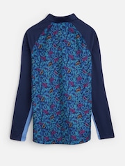 My American Golf Ladies Blue Personalised Greg Norman Paisley Midlayer - Image 2 of 4