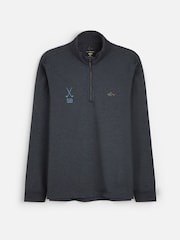 Personalised Greg Norman Mens Quarter Zip Midlayer  by My American Golf - Image 1 of 3