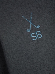 Personalised Greg Norman Mens Quarter Zip Midlayer  by My American Golf - Image 2 of 3