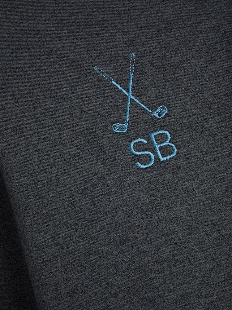 Personalised Greg Norman Mens Quarter Zip Midlayer  by My American Golf - Image 2 of 3