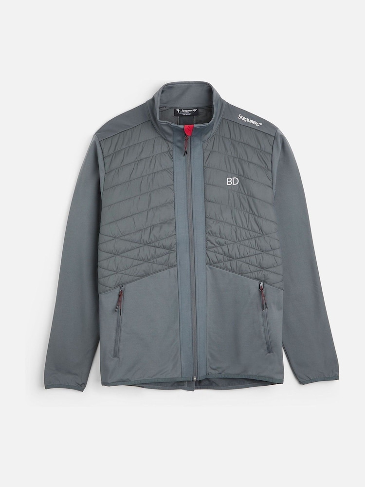 My American Golf Mens Personalised Stromberg Chest Quilted Hybrid Jacket - Image 1 of 3