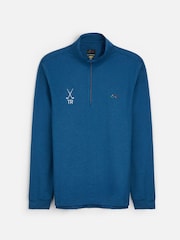 Personalised Greg Norman Mens Quarter Zip Midlayer  by My American Golf - Image 1 of 3