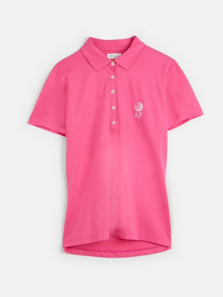 My American Golf Ladies Personalised Greg Norman Polo Shirt - Image 1 of 3